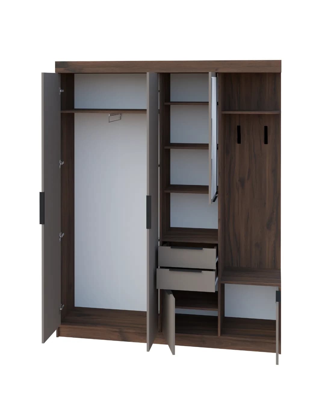 Silhouette New II. Artwood Előszobaszekrény thumbnail 3