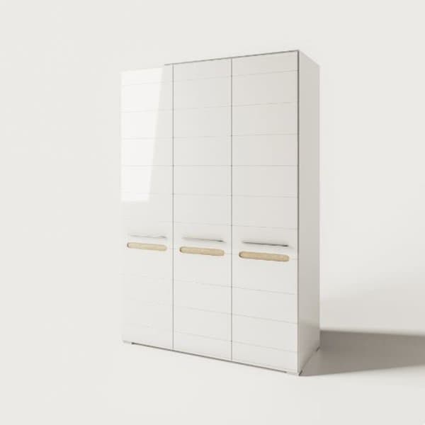 Bianco 3D Előszoba Gardróbszekrény - 1