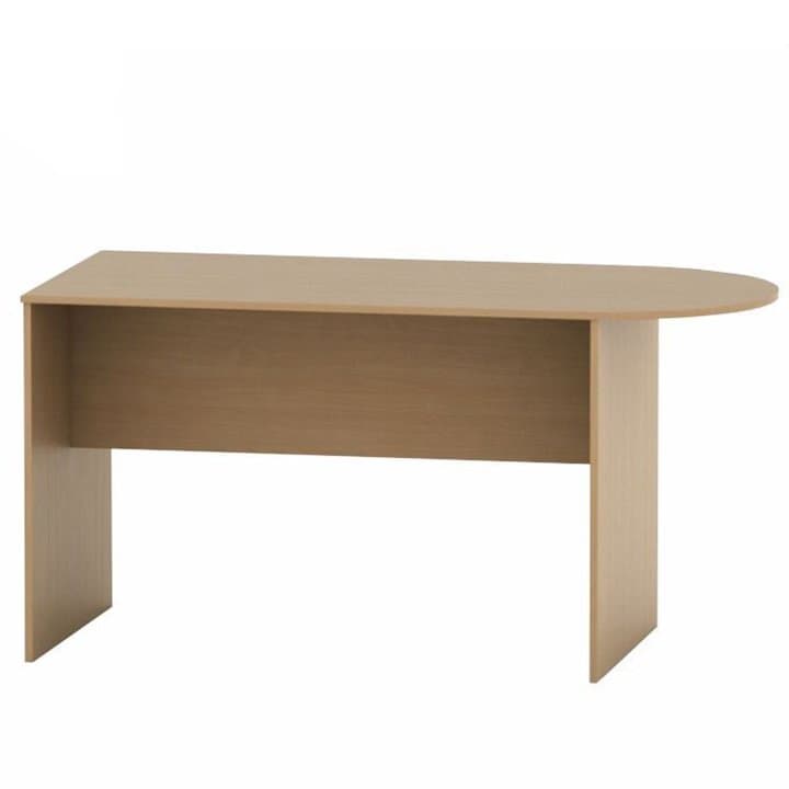 Tárgyalóasztal ívelt sarokkal 150 cm – Bükk