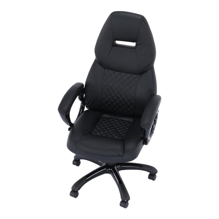 HEVYR irodai szék – fekete textilbőr thumbnail 11