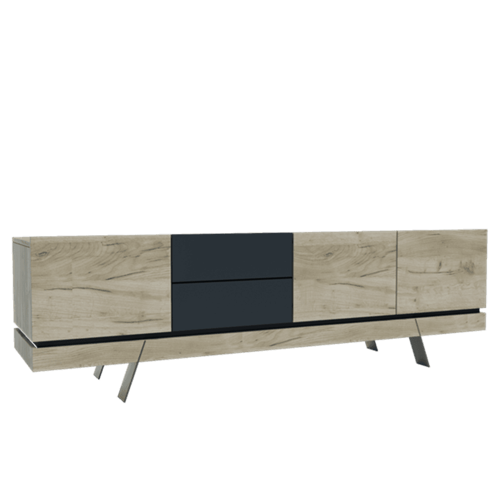 Amber II. Grey Craft TV Szekrény