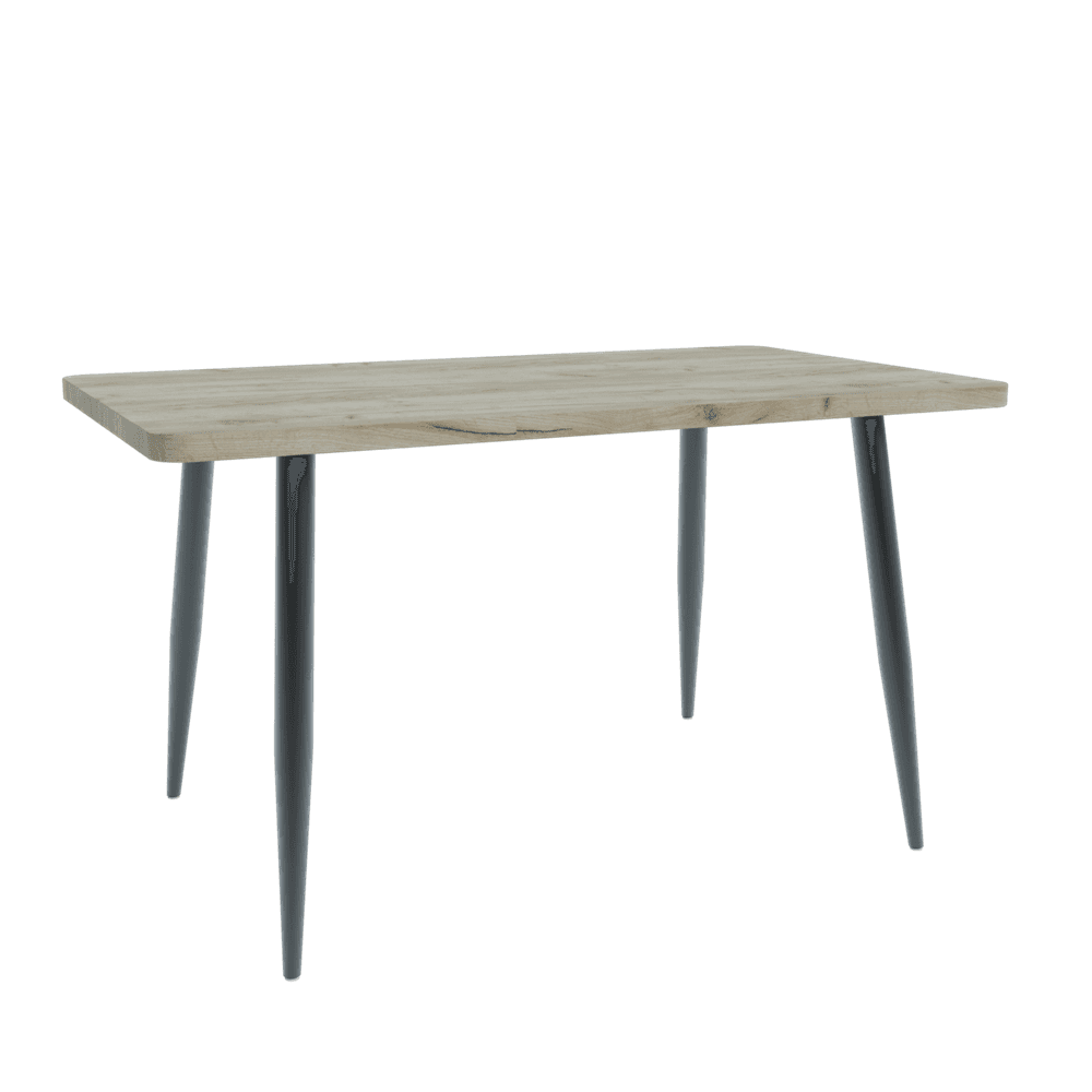Focus Grey Craft Oak étkezőasztal 140x80