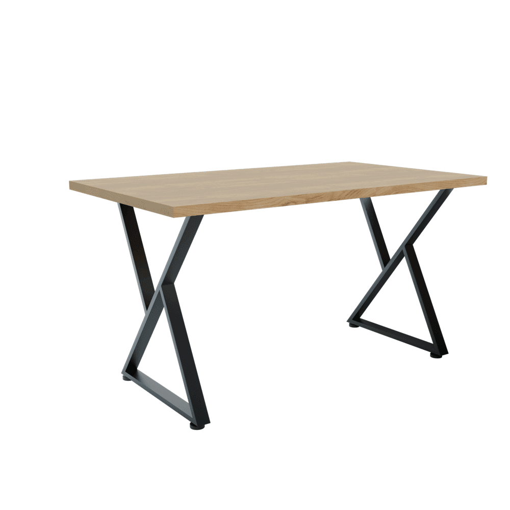 Chicago Gold Craft Oak étkezőasztal 100x60
