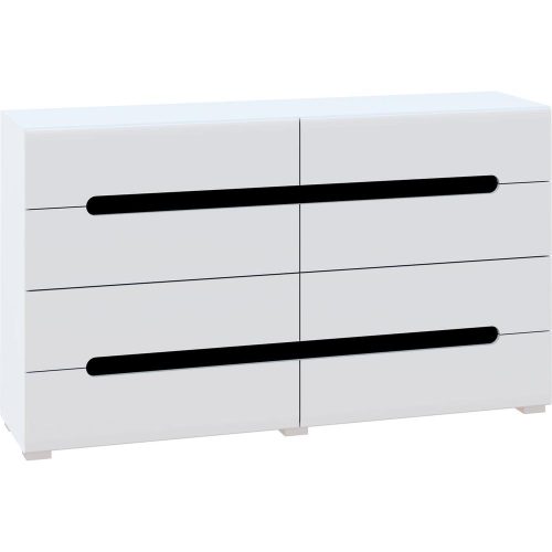 BIANCO NEW KOMÓD 4DR+4DR