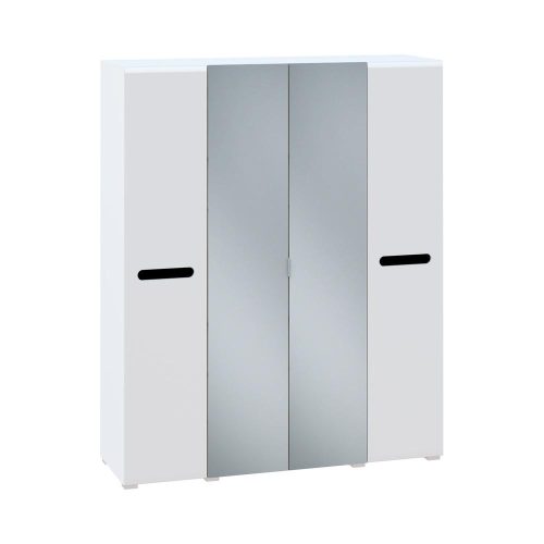 BIANCO_GARDRÓB 4DM 180